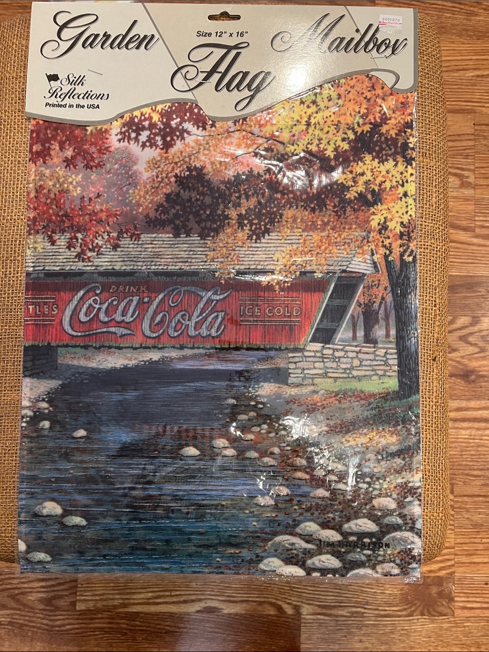 Coca Cola garden flag